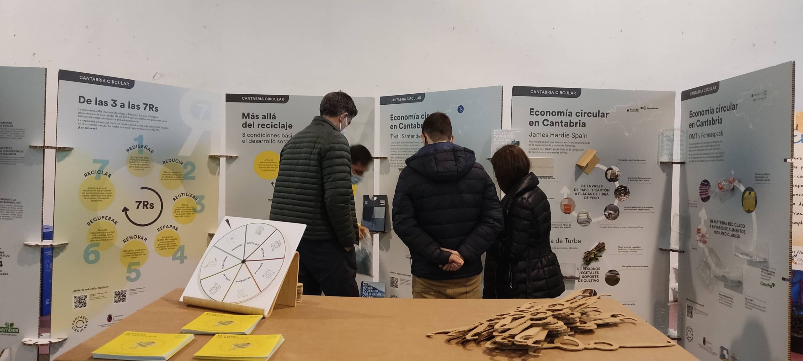 Exposición Cantabria Circular en Santa María de Cayón